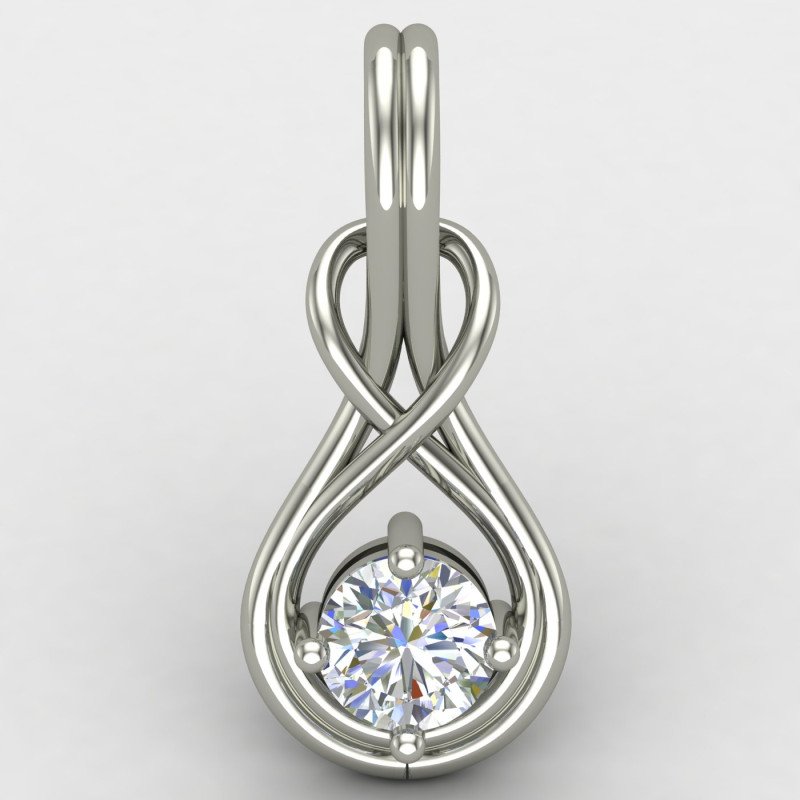 Solitaire Diamond Locket Solitaire Diamond Locket