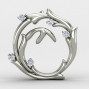 Moon Silver Pendant