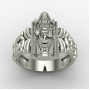 Tirupati Balaji Silver Ring