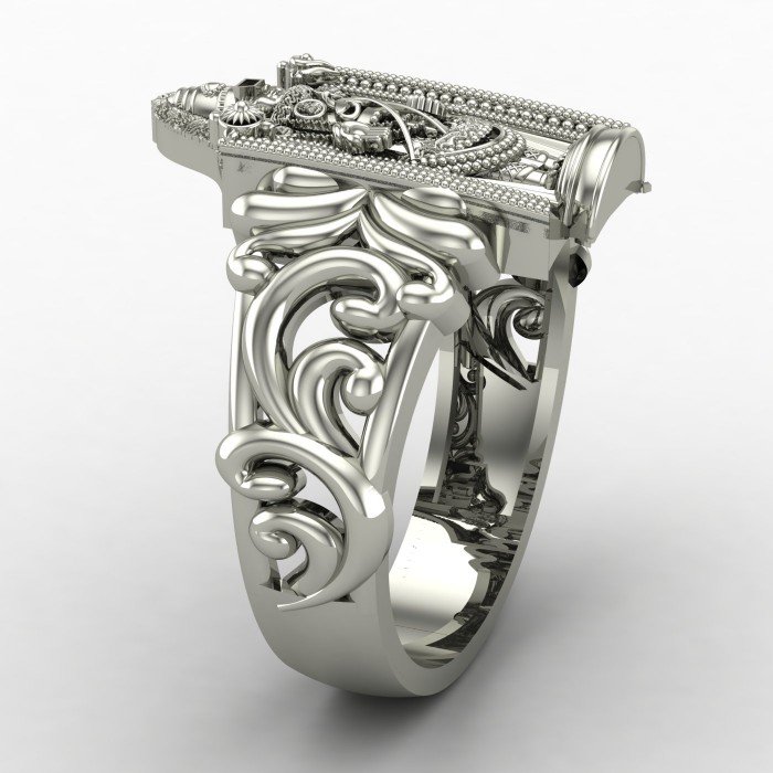Tirupati Balaji Silver Ring Tirupati Balaji Silver Ring