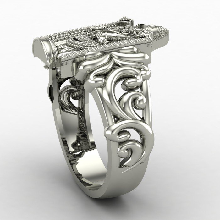 Tirupati Balaji Silver Ring Tirupati Balaji Silver Ring