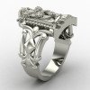 Lord Tirupati Balaji Silver Ring