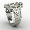 Lord Tirupati Balaji Silver Ring