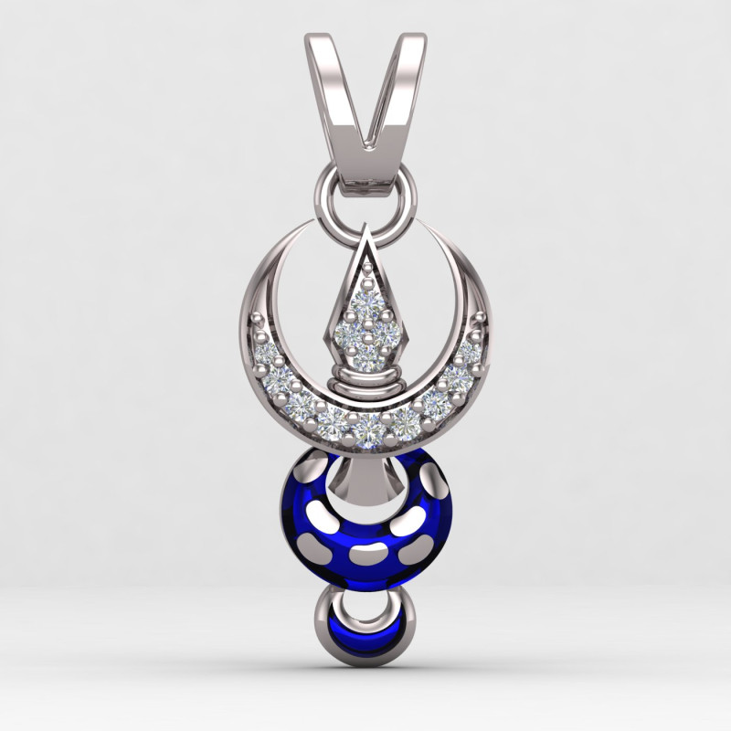 Khanda Locket Silver Khanda Locket Silver