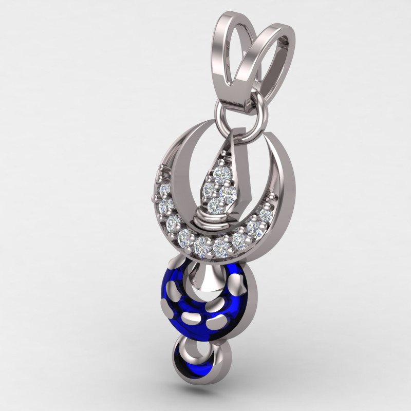 Khanda Locket Silver Khanda Locket Silver