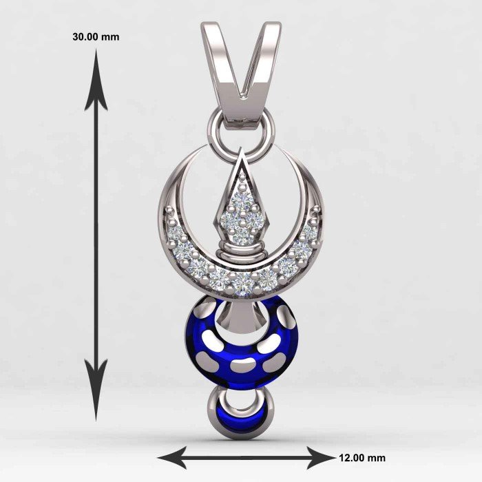 Khanda Locket Silver Khanda Locket Silver