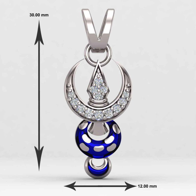Khanda Locket Silver Khanda Locket Silver