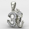 Om Ganesh Pendant Silver Om Ganesh Pendant Silver