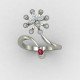 Women Silver Cocktail Ring Women Silver Cocktail Ring