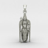 Jai Shree Murugan Swamy Silver Pendant Jai Shree Murugan Swamy Silver Pendant