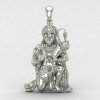 Bajrang Bali Silver Locket