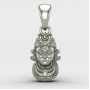 Hanuman Ji Silver Pendant