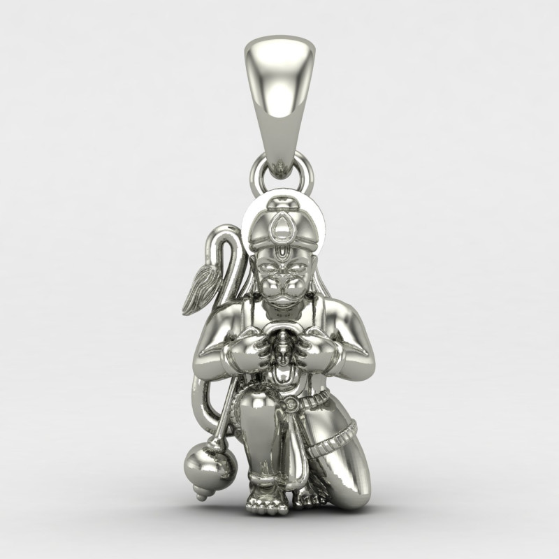 Hanuman Locket 925 Silver Hanuman Locket 925 Silver