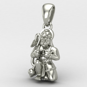 Hanuman Locket 925 Silver