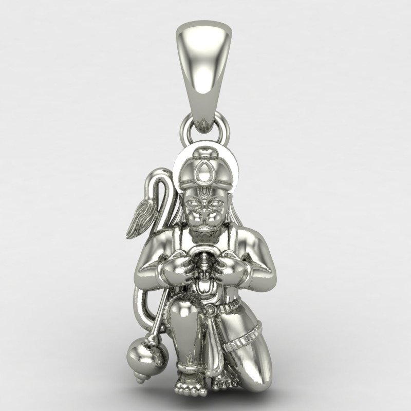 Hanuman Locket 925 Silver Hanuman Locket 925 Silver
