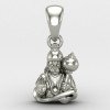 Anjaneya Silver Pendant Anjaneya Silver Pendant