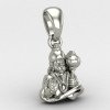 Anjaneya Silver Pendant Anjaneya Silver Pendant