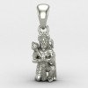 Silver Hanuman Locket Silver Hanuman Locket