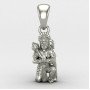 Silver Hanuman Locket