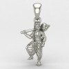 Bajrang Bali Locket Silver Bajrang Bali Locket Silver