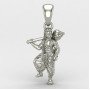 Bajrang Bali Locket Silver