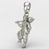 Bajrang Bali Locket Silver Bajrang Bali Locket Silver