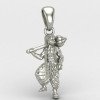 Bajrang Bali Locket Silver Bajrang Bali Locket Silver