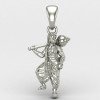 Bajrang Bali Locket Silver Bajrang Bali Locket Silver