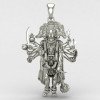Panchmukhi Hanuman Silver Locket Panchmukhi Hanuman Silver Locket