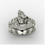 Bal Ganesha Silver Ring