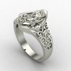 Unisex Silver Balaji Ring Unisex Silver Balaji Ring