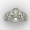 Unisex Silver Balaji Ring Unisex Silver Balaji Ring