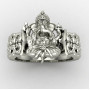 Gajanan Silver Ring