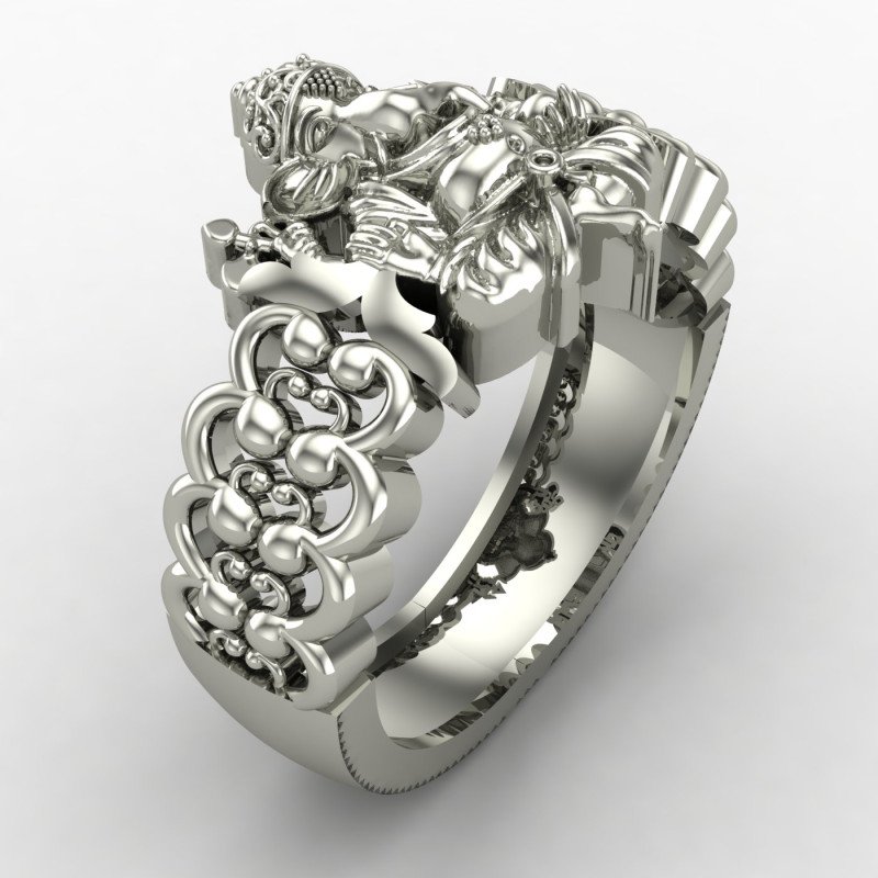 Gajanan Silver Ring Gajanan Silver Ring