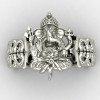 Gajanan Silver Ring Gajanan Silver Ring