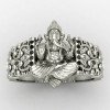 Ganpati Bappa Morya Silver Ring