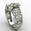 Ganpati Bappa Morya Silver Ring