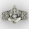 Ganpati Bappa Morya Silver Ring