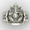 Ganpati Bappa Sterling Silver Ring
