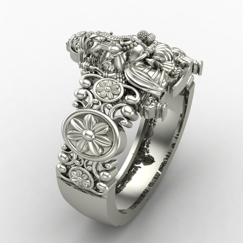 Lord Ganesha Silver Ring Lord Ganesha Silver Ring