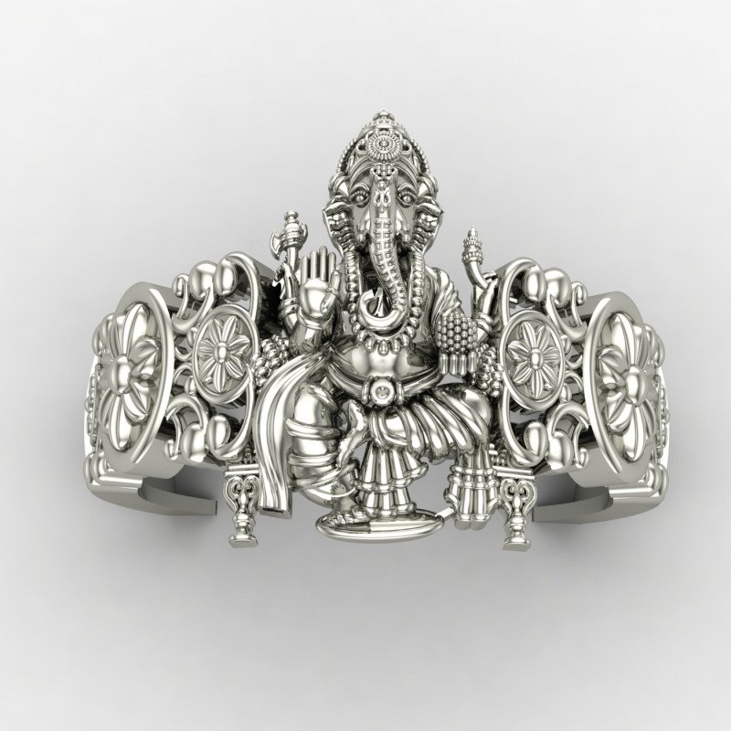 Lord Ganesha Silver Ring Lord Ganesha Silver Ring
