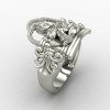 Makhan Chor Gopal Silver Ring