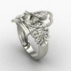 Makhan Chor Gopal Silver Ring
