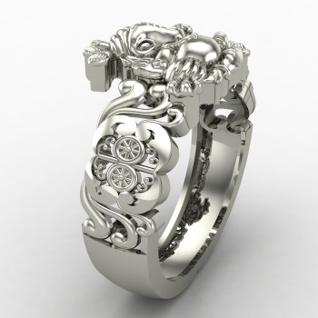 Ganesh Ji Silver Ring
