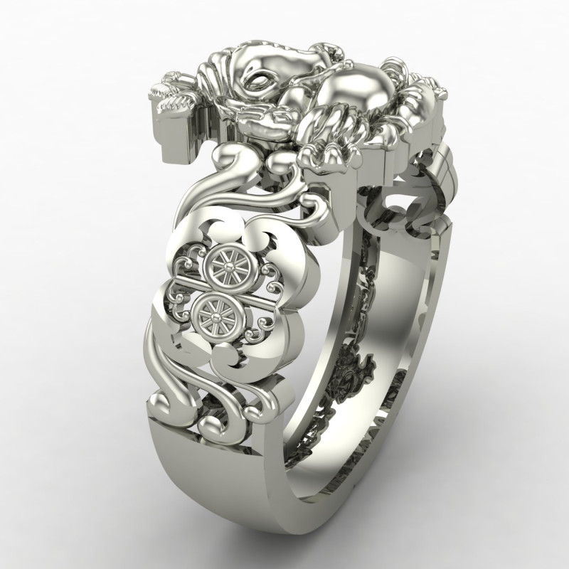 Ganesh Ji Silver Ring Ganesh Ji Silver Ring