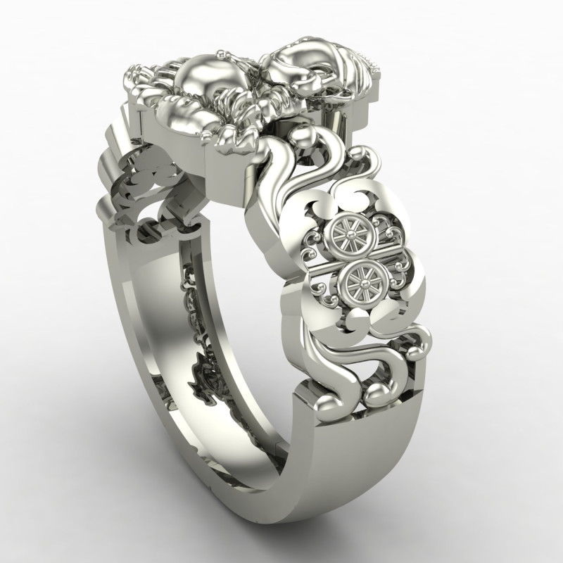 Ganesh Ji Silver Ring Ganesh Ji Silver Ring