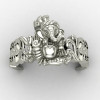 Ganesh Ji Silver Ring Ganesh Ji Silver Ring