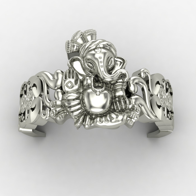 Ganesh Ji Silver Ring Ganesh Ji Silver Ring