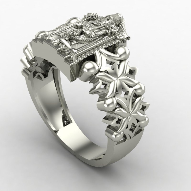 Tirupati Balaji Finger Ring Tirupati Balaji Finger Ring
