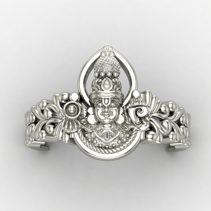 Tirupati Balaji Venkateshwara Silver Ring Tirupati Balaji Venkateshwara Silver Ring